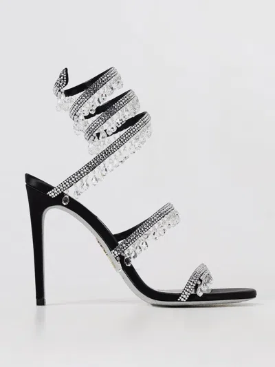 René Caovilla Heeled Sandals Rene Caovilla Woman Color Black 1 In 黑色 1