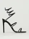 René Caovilla 105mm Cleo Anthracite Crystal-embellished Spiral-strap Sandals