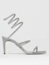 René Caovilla Sandals In Silber