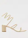 René Caovilla High Heel Shoes Rene Caovilla Woman Color Gold In Neutral