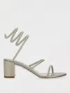 René Caovilla High Heel Shoes Rene Caovilla Woman Color Silver In Silver