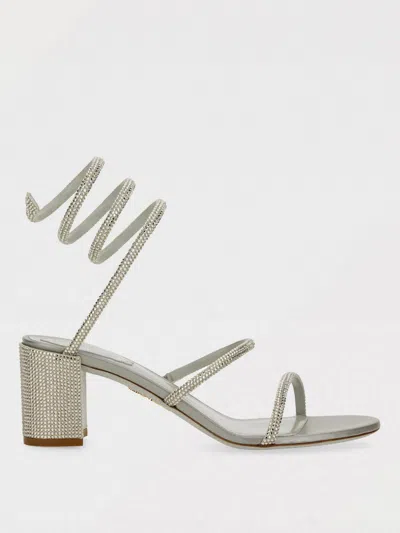 René Caovilla High Heel Shoes Rene Caovilla Woman Color Silver