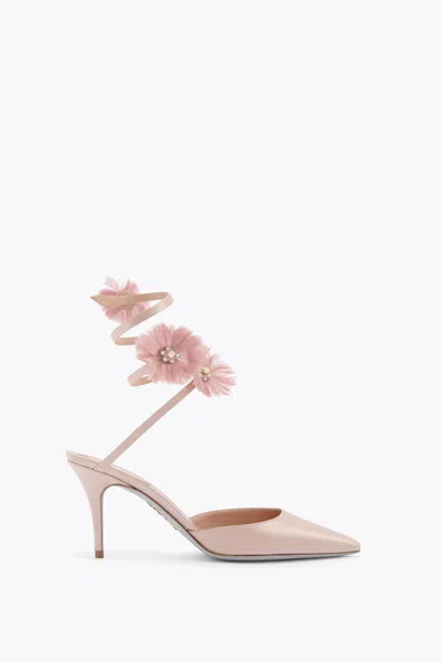 René Caovilla Jolene Powder Pink Pump 80