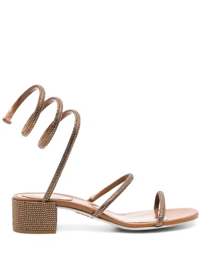 René Caovilla Sandali Bassi Rene Caovilla Donna Colore Marrone In Brown