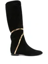 René Caovilla Juniper Boots In Black