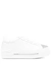 René Caovilla Lace-up Fastening Trainers In White
