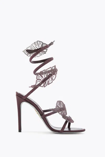 René Caovilla Leaf Fondant Sandal 105