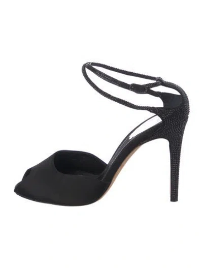 Pre-owned René Caovilla Leather D'orsay Pumps In Multi
