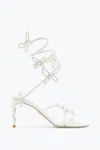 René Caovilla Margot Crystal White Sandal 80