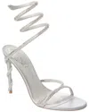 René Caovilla Stiletto High Heel Sandals In Grey