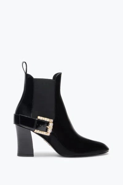 René Caovilla Martha Black Bootie 80