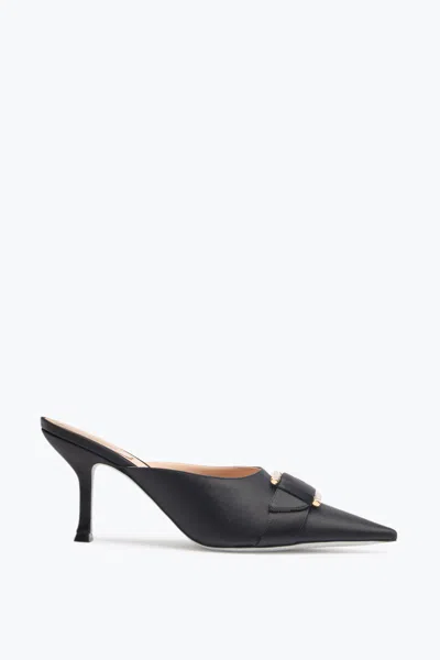 René Caovilla Martha Black Mule 80