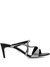 René Caovilla Morgana Loafers In Black