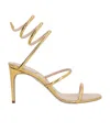 René Caovilla Open-toe High-heeled Sandals In Brown