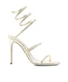 René Caovilla Open-toe High-heeled Sandals In Neutral