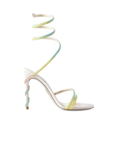 René Caovilla Open-toed High-heeled Sandals