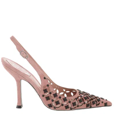 René Caovilla Rene Caovilla Petra Point-toe Slingback Pumps