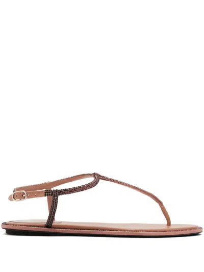 René Caovilla Petra Sandals In Pink
