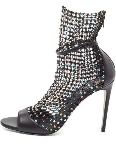 Pre-owned René Caovilla  120mm Galaxia Boots
