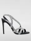 René Caovilla 105mm Lisa Sandals In Schwarz