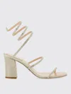 René Caovilla Rene Caovilla Sandal With Rhinestones In Gold
