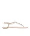 René Caovilla High Heel Shoes Rene Caovilla Woman Color Pink In Nude