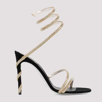 René Caovilla Rene Caovilla Renè Caovilla Golden Margot Spiral Sandals In Multi