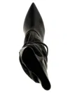René Caovilla Crystal Nappa Ankle Boots In Black