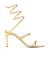 René Caovilla Ankle Wrap Sandals In Nude