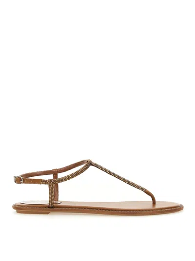René Caovilla Rene Caovilla Women Sandal "diana" In Beige