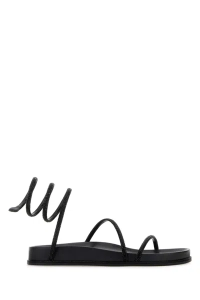 René Caovilla Rene Caovilla Heeled Sandal Woman Color Black