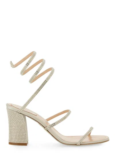 René Caovilla Sandal With Rhinestones