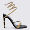 René Caovilla Sandals Blacks And Greys In Black