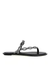René Caovilla Braid Sandals