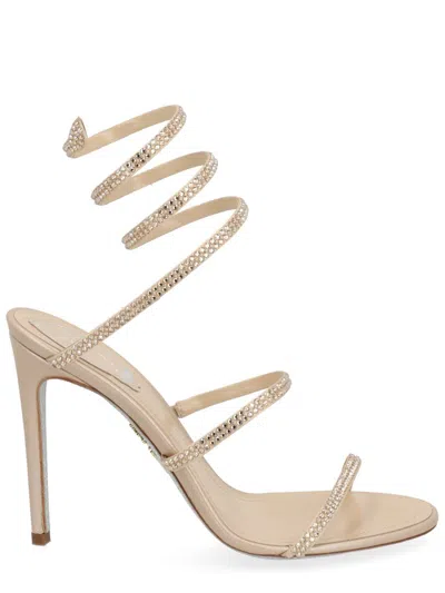 René Caovilla Sandalo "cleo" In Neutral
