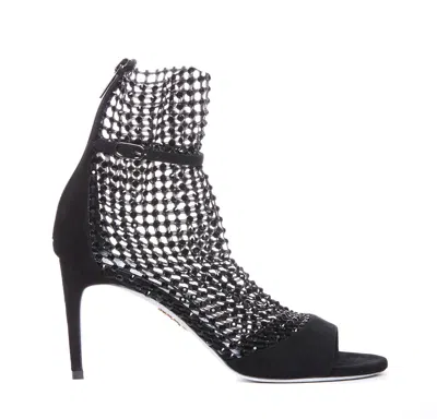 René Caovilla Sandals In Black