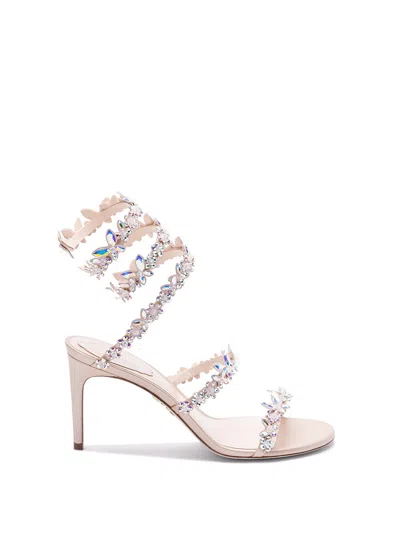 René Caovilla Sandals In Beige