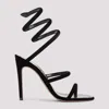 René Caovilla Flat Sandals Rene Caovilla Woman Color Black