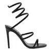 René Caovilla Sandals Black In Black