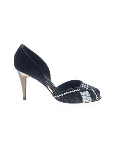 Pre-owned René Caovilla Sandals In Black
