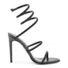 René Caovilla Sandals Blacks And Greys