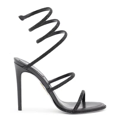René Caovilla Sandals Blacks And Greys