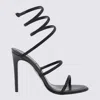 René Caovilla Sandals Blacks And Greys