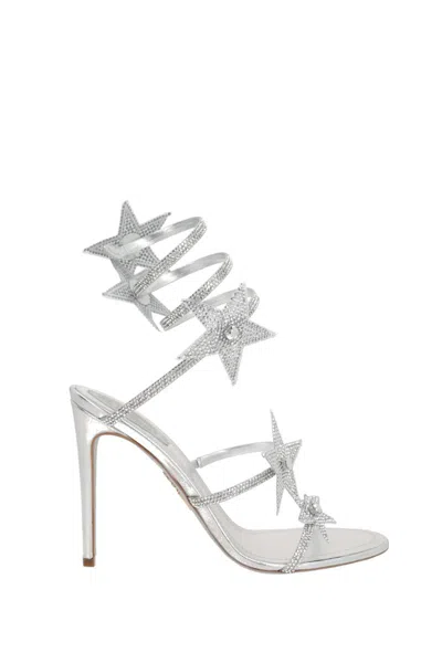 René Caovilla Sandals In Gray