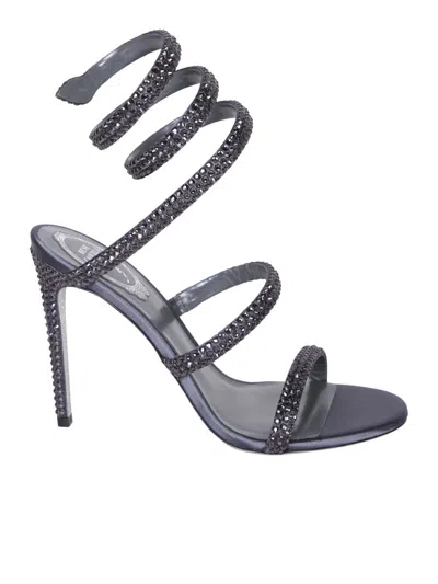 René Caovilla Sandals In Gray