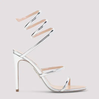 RENÉ CAOVILLA SANDALS METALLIC