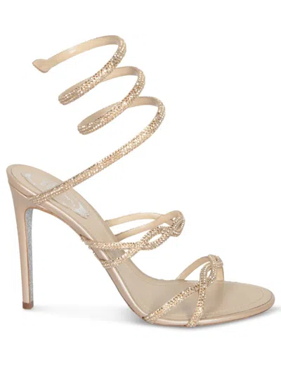 René Caovilla Sandals In Neutral