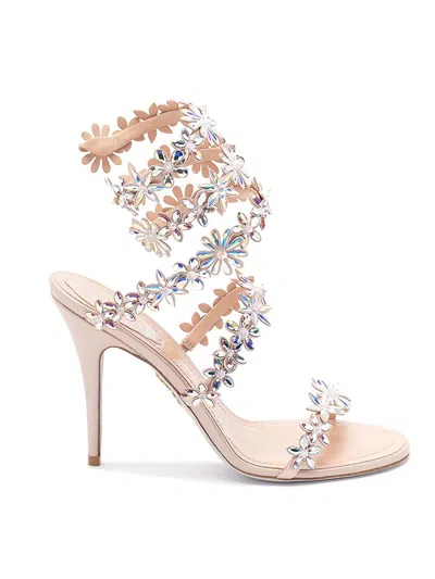 René Caovilla Flat Sandal Rene Caovilla Woman Color Pink In Multi