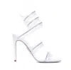 René Caovilla Chandelier Sandals 105 In Multi