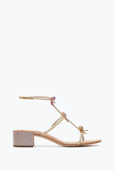 René Caovilla Sandals With Ankle Laces Caterina